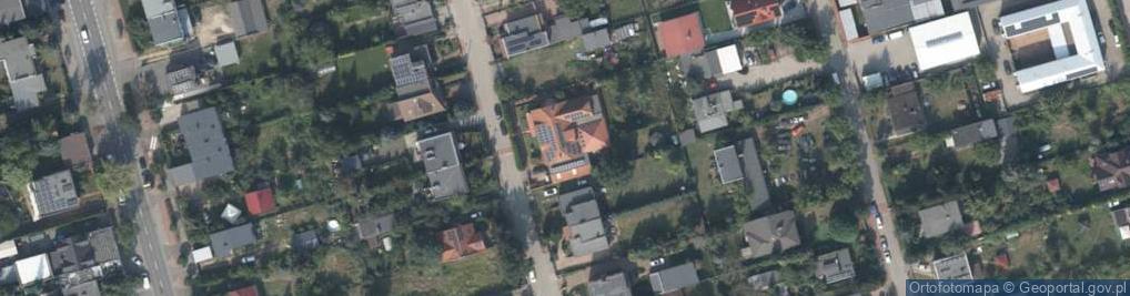 Zdjęcie satelitarne Brzoskwiniowa ul.