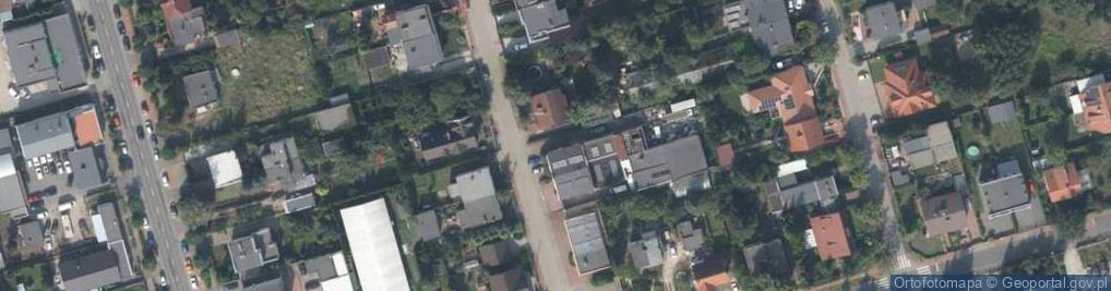 Zdjęcie satelitarne Brzoskwiniowa ul.