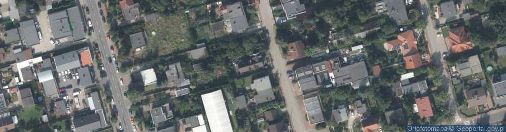 Zdjęcie satelitarne Brzoskwiniowa ul.