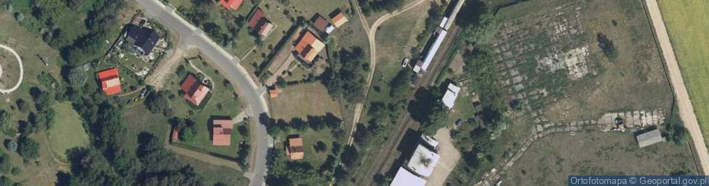 Zdjęcie satelitarne Brzozowa ul.