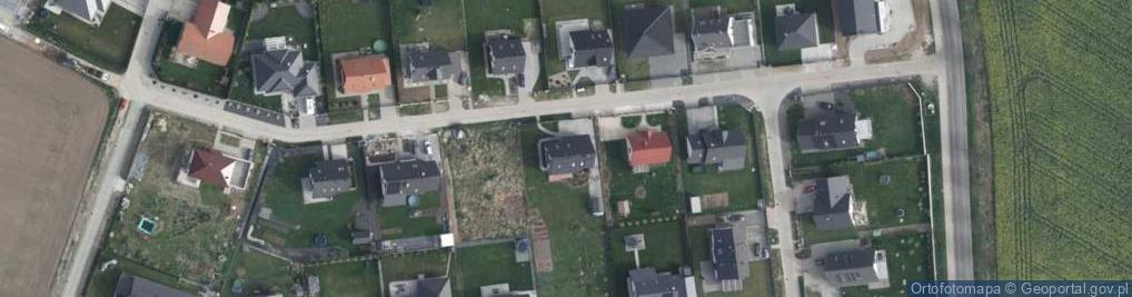 Zdjęcie satelitarne Brzoskwiniowa ul.