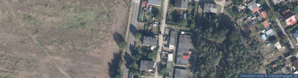 Zdjęcie satelitarne Brzozowa ul.