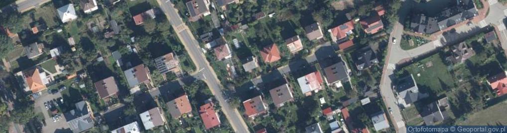 Zdjęcie satelitarne Brzozowa ul.