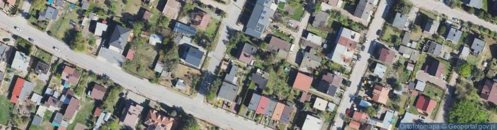 Zdjęcie satelitarne Brzozowa ul.