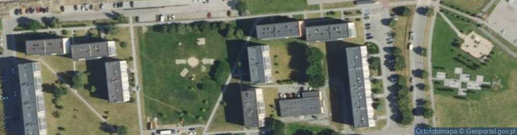 Zdjęcie satelitarne Braci Pisko ul.