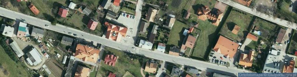 Zdjęcie satelitarne Brzeska ul.