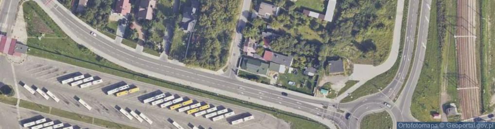 Zdjęcie satelitarne Bracka ul.