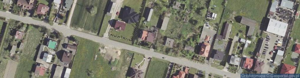 Zdjęcie satelitarne Brzustowska ul.
