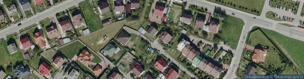 Zdjęcie satelitarne Broniewskiego ul.