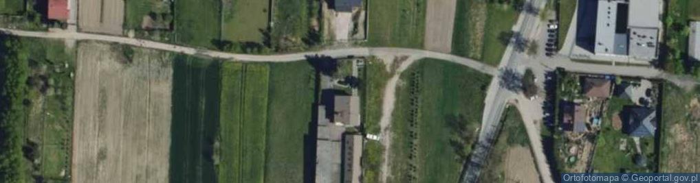 Zdjęcie satelitarne Brzozowa ul.