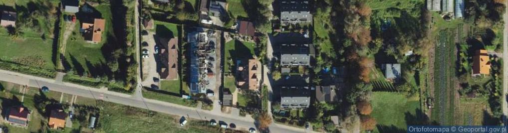 Zdjęcie satelitarne Brzozowa ul.