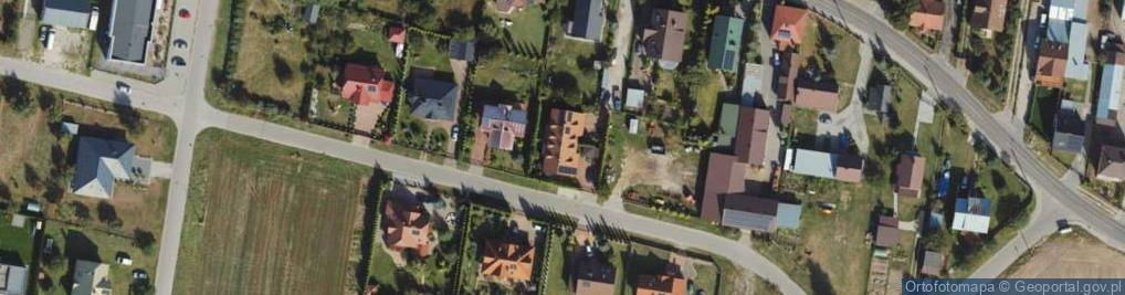 Zdjęcie satelitarne Brylantowa ul.