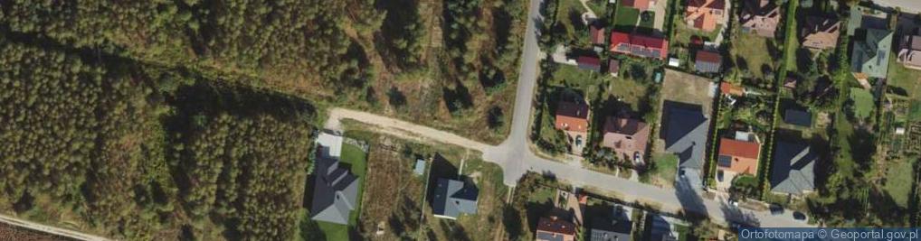 Zdjęcie satelitarne Brzozowa ul.