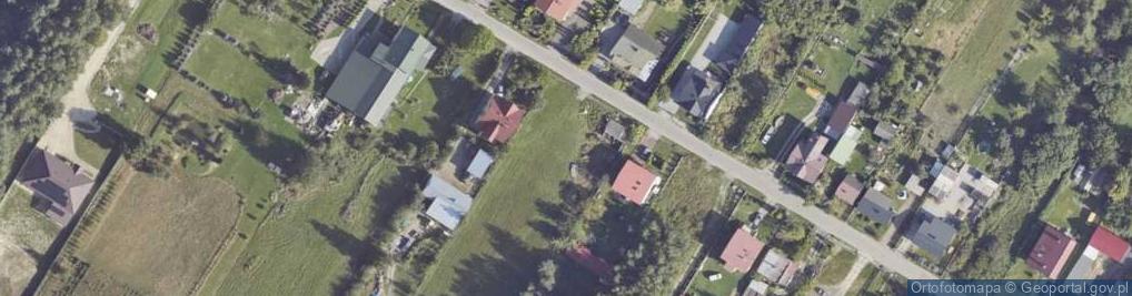Zdjęcie satelitarne Brzozowa ul.