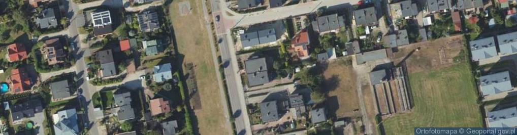 Zdjęcie satelitarne Brzozowa ul.