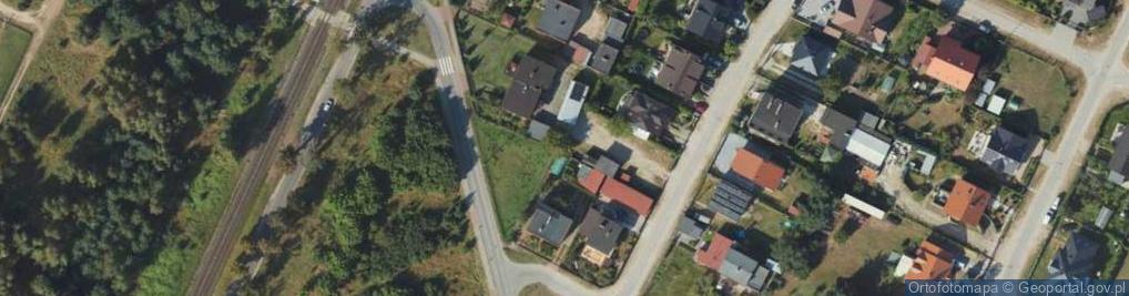 Zdjęcie satelitarne Brzozowa ul.