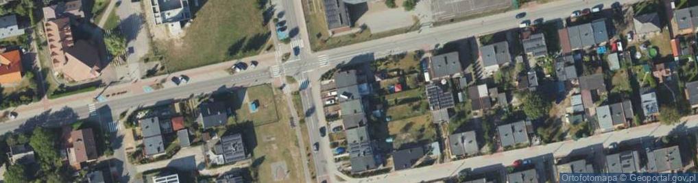 Zdjęcie satelitarne Brzozowa ul.