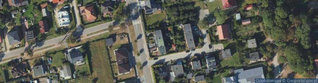 Zdjęcie satelitarne Brzozowa ul.