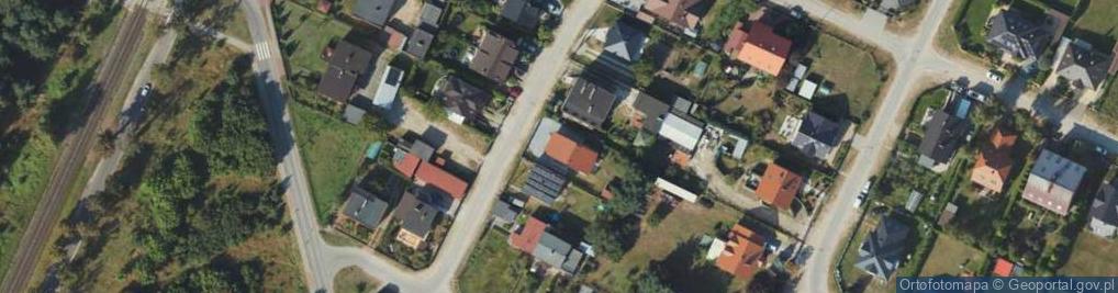 Zdjęcie satelitarne Brzozowa ul.