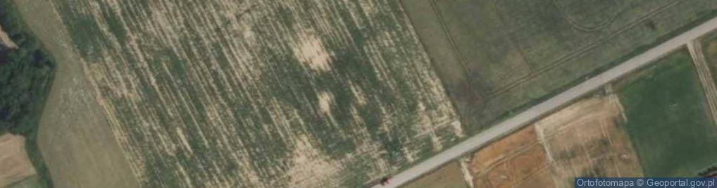Zdjęcie satelitarne Brzoskwiniowa ul.