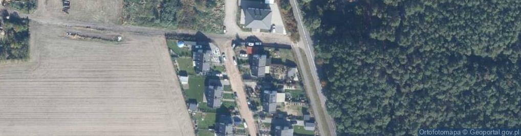 Zdjęcie satelitarne Brzozowa ul.