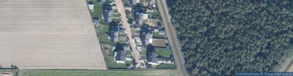 Zdjęcie satelitarne Brzozowa ul.