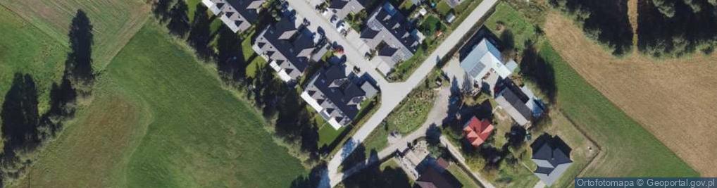 Zdjęcie satelitarne Brzoskwiniowa ul.