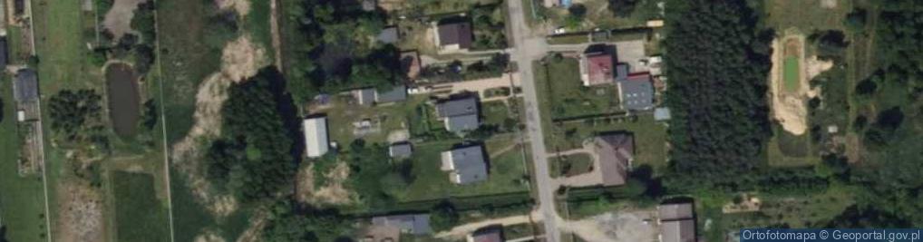 Zdjęcie satelitarne Brzozowa ul.