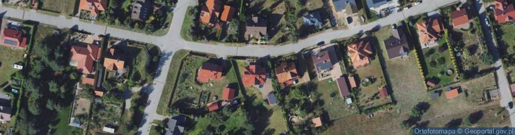 Zdjęcie satelitarne Brzozowa ul.