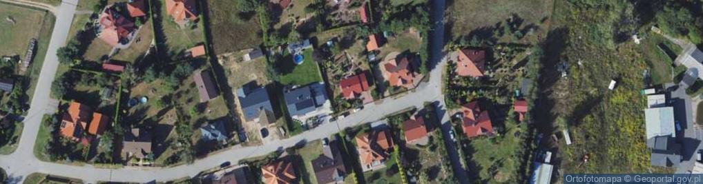 Zdjęcie satelitarne Brzozowa ul.