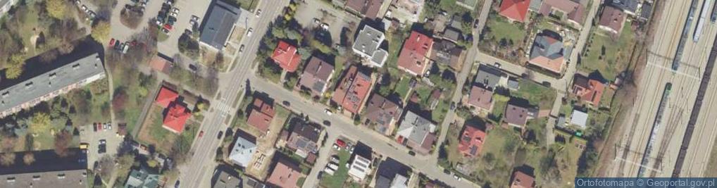 Zdjęcie satelitarne Brzozowa ul.
