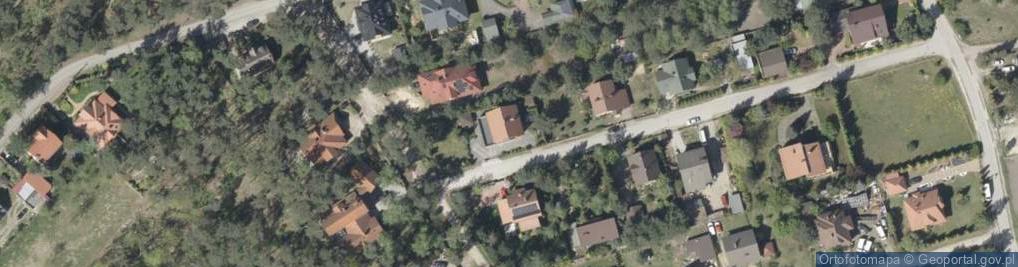 Zdjęcie satelitarne Brzozowa ul.