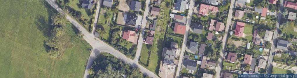 Zdjęcie satelitarne Brylantowa ul.