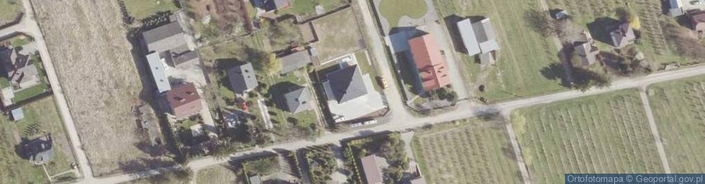 Zdjęcie satelitarne Brzoskwiniowa ul.
