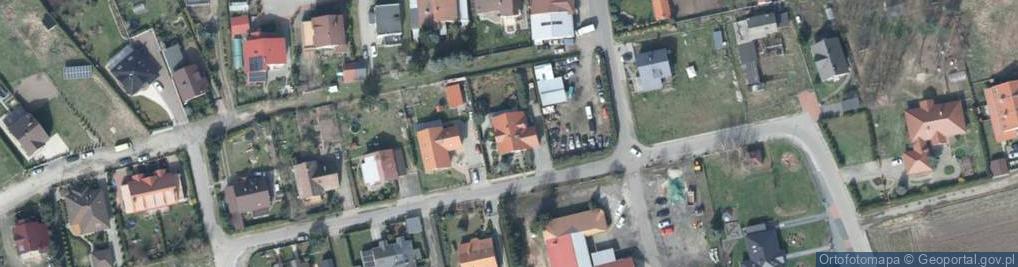 Zdjęcie satelitarne Brzozowa ul.