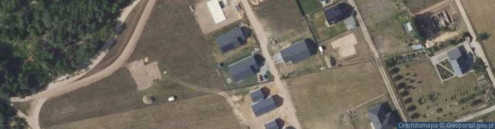 Zdjęcie satelitarne Brzeziny ul.