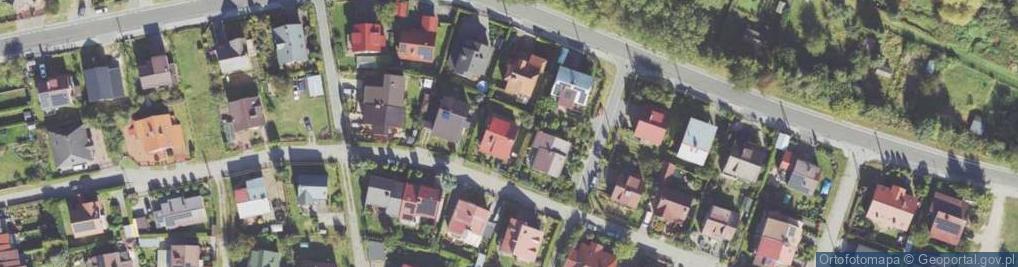 Zdjęcie satelitarne Brzozowa ul.