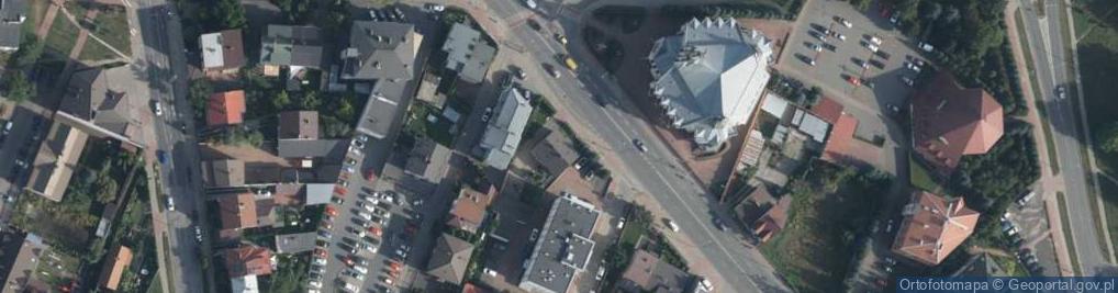 Zdjęcie satelitarne Brzeska ul.