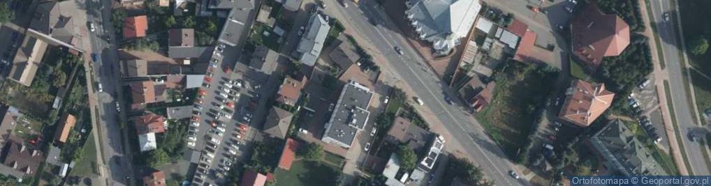 Zdjęcie satelitarne Brzeska ul.