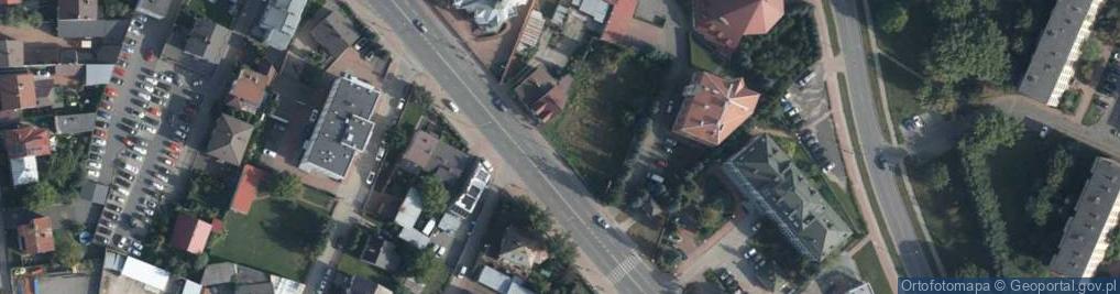 Zdjęcie satelitarne Brzeska ul.