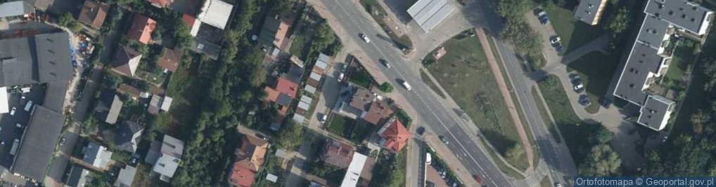 Zdjęcie satelitarne Brzeska ul.