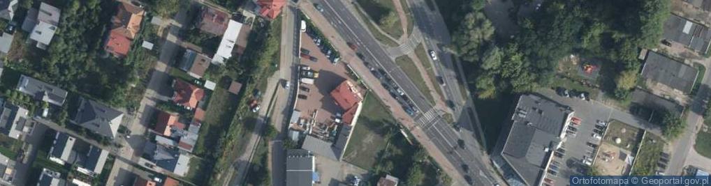 Zdjęcie satelitarne Brzeska ul.