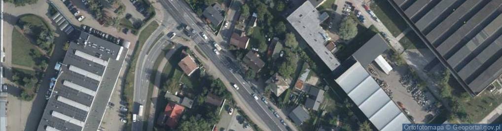Zdjęcie satelitarne Brzeska ul.