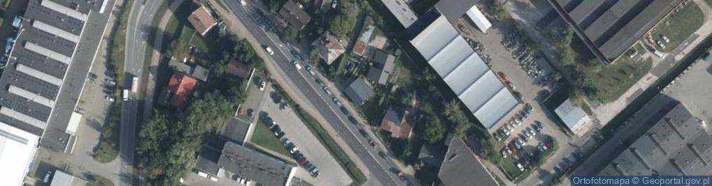 Zdjęcie satelitarne Brzeska ul.