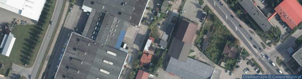 Zdjęcie satelitarne Brzeska ul.