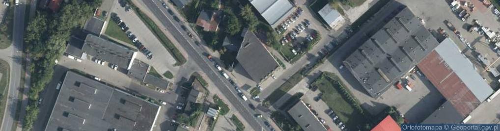Zdjęcie satelitarne Brzeska ul.
