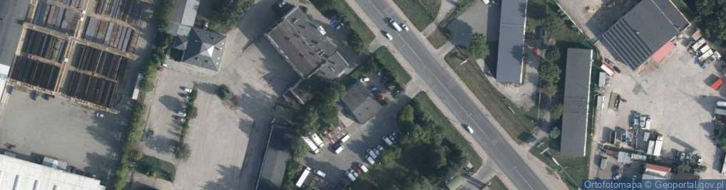 Zdjęcie satelitarne Brzeska ul.