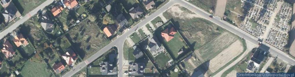 Zdjęcie satelitarne Brzozowa ul.
