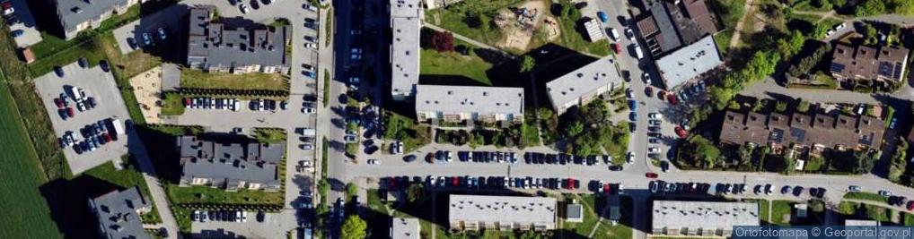 Zdjęcie satelitarne Braterstwa Broni ul.