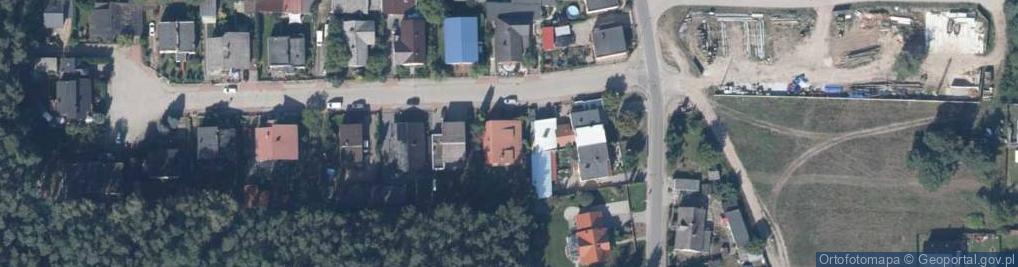 Zdjęcie satelitarne Brzozowa ul.